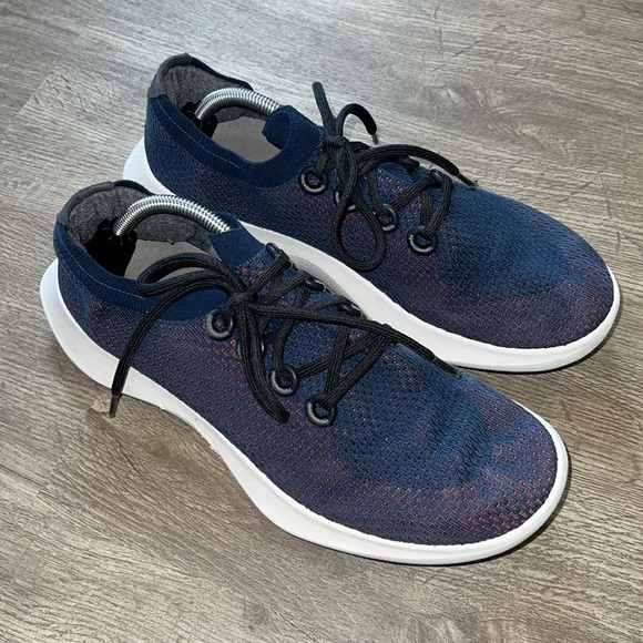 Allbirds Tree Dasher Tennis Shoes Navy Blue‎ - Picture 1 of 8